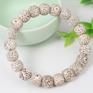 Bracelet Bodhi en forme de baril ancien, étoile et lune, unisexe, à porter au quotidien, poli à la main, naturel - Product Image 2