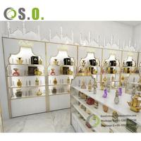 Vitrine de Parfum pour Décoration, Meuble d'Exposition pour Magasin de Parfums, Agencement de Boutique de Fragrances, Présentoir de Parfums