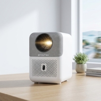 BYINTEK Love 1 U4 Mini Proyektor Home Theater Android Auto Focus Proyektor Native 1080 Speaker Terintegrasi Proyektor Portabel