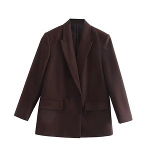 2024 Grobhandel Benutzer Definierte Frauen Fruhling Herbst Zweireiher perdere Mehrfarbige Optionale Koreanische Mittellange Blazer - Product Image 5