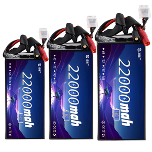 Batterie semi-solide pour drone 22,2 V 22000 mAh 6C, certifiée CE/RoHS, haute capacité 800 cycles, densité élevée, cathode LiCoO2 22000 mAh - Product Image 1