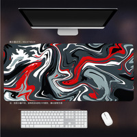Tapis de souris de jeu ergonomique en caoutchouc XXL X104-1 Dragon Japonais Grand Format, Tapis de bureau pour clavier Anime