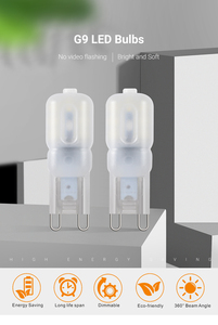 Olgelux AC120V หลอดไฟ <span class=keywords><strong>LED</strong></span> <span class=keywords><strong>G9</strong></span> 200LM 60Hz สีขาวขุ่นใช้หลอดไฟ <span class=keywords><strong>LED</strong></span> <span class=keywords><strong>G9</strong></span>การรับรอง ETL FCC แบบหรี่แสงไม่ได้ - Product Image 5