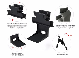 <strong>Adjustable</strong> Arm Holder Bracket Tablet <strong>Pole</strong> Stand for Pad PS-20 - Product Image 4
