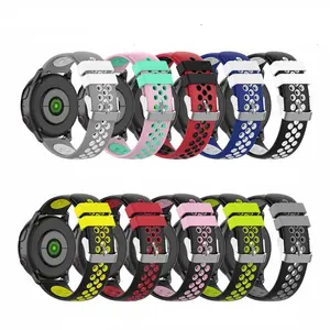Cinturino per orologio con cinturino in Silicone da 20mm per <span class=keywords><strong>Samsung</strong></span> <span class=keywords><strong>Gear</strong></span> <span class=keywords><strong>S2</strong></span> Galaxy <span class=keywords><strong>Watch</strong></span> Active 42mm - Product Image 1