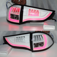 Feux arrière LED pour Mitsubishi Pajero Sport Montero Sport Nativa Pajero Dakar Challenger, couleur blanche, 2010 à 2013