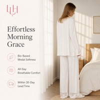Ensemble de vêtements de nuit pour femmes, personnalisé avec logo de luxe, résistant à la décoloration, teinture réactive, blanc pur, noir, gris foncé, pour la détente et la maison