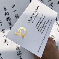 Cartes rectangulaires personnalisées en carton blanc nacré avec logo, étiquettes imperméables pour vêtements, cartes cadeaux et artisanat