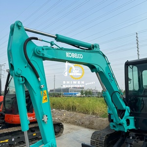 Excavadora Kobelco usada SK55SR, miniexcavadoras Kobelco excavadora de 5 toneladas a la venta, excavadora Kobelco SK55 SK35 SK75 SK60 - Product Image 4