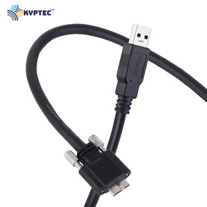 Cable USB 3.0 para Visión Artificial, Macho Tipo A a Macho Micro USB 3.0 con Conector de Bloqueo por Tornillo para Cámara Industrial - Product Image 4