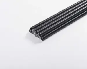 Cheap price black anodized 7075 T6 aluminum tube 11*0.5mm in stock