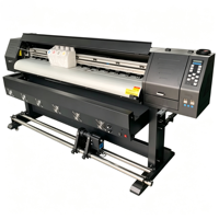 Impresora UV de rollo de cuero de gran formato Kawania I3200 de 1800 mm (1.8 m) de alta resistencia, nueva, de 6 pies, hasta 10 ppm, automática