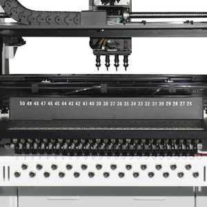2024 Vertical de alta velocidad Chip Mounter Pick Place Robot máquina colocación de posición Visual 350*200mm Max Motor bomba rodamiento - Product Image 4