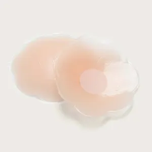 Wholesale Sexy Women Adhesive Chest Paste Customized Silicone Bra Waterproof Silicon Nipple Cover