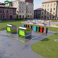 RNKJ Station de Compression Intelligente des Déchets Souterrains : Compresseur Hydraulique Personnalisable pour Déchets Souterrains