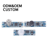 Module de commutateur de capteur de gradateur de mouvement infrarouge du corps humain de DC12-24V Smart Touch IP20 évalué 36W pour l'éclairage LED d'armoire