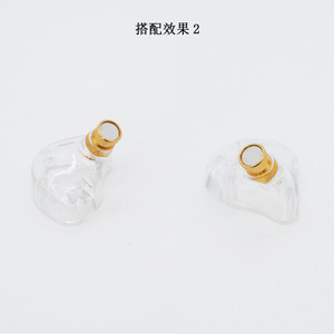 Headphone Sound Nozzle Gold Aluminum Alloy 7.35mm Height 4.4mm Outer Diameter Metal DIY Accessory - Product Image 4