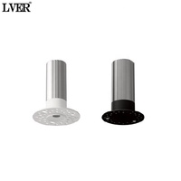 Spot LED OME en aluminium moderne, haute luminosité, IP44, 12W, dimmable, installation facile, réglable, pour salons et chambres intérieures