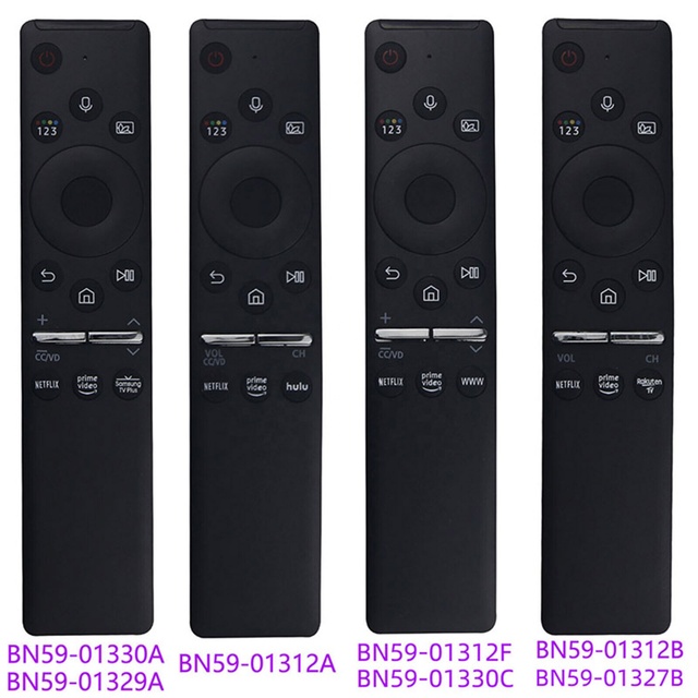 Universal Voice Replacement Remote Control BN59-01312B Fit Samsung Smart TV Plastic LCD LED UHD QLED 4K TV