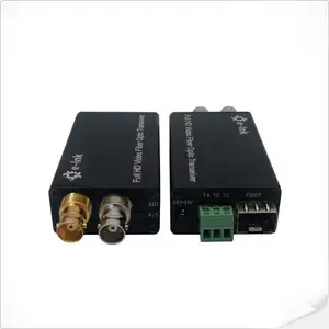 1 채널 3G-SDI 비디오 신호 20KM 전송 광학 SDI 섬유 컨버터