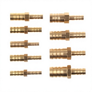 Raccord de raccordement droit réducteur en laiton moulé à 2 voies pour tuyau, connecteur de raccordement en cuivre pour carburant, gaz et eau - Product Image 3