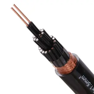 KVV/KVVP 450/750V 0.5-10mm2 2-61cores Copper Conductor PVC Insulated And Sheathed Control Cable