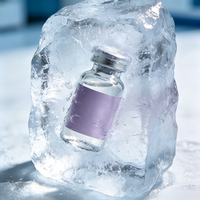 Poudre de peptide de cuivre bleu de haute pureté à 99 %, Tripeptide-1, 50 mg, 100 mg, matière première cosmétique, poudre lyophilisée, fourniture d'usine