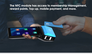 Mobil Satış Noktası POS Temassız Kart Ödeme Akıllı Kart veya Dijital Cüzdan Okuyucu Desteği SOFTPOS Z500C - Product Image 2