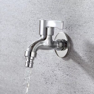 Nhà Máy Bán buôn thiết kế hiện đại phòng tắm đơn xử lý hợp kim kẽm máy giặt vòi Brass Spool - Product Image 4