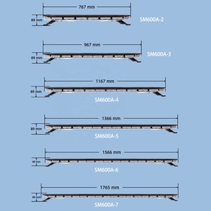 Thanh Đèn Xoay Giao Thông Xe Cứu Thương 1800MM / 70INCH Thanh Đèn Led Cảnh Báo Gắn Vít Đèn Nhấp Nháy Trên Nóc Xe Led SAE R65 - Product Image 3