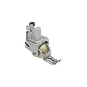 Pied presseur à rouleaux en acier F5, bord étroit de 0,3 mm avec roue pour pièces de machine à coudre de vêtements - Product Image 4