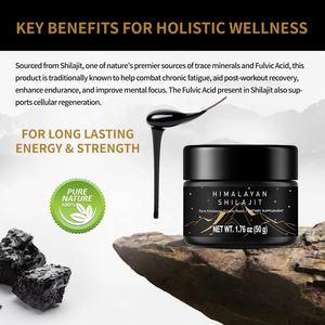 Pasta di Shilajit dell'Himalaya OEM, Integratori di Estratto di Shilajit, Resina di Shilajit con Molteplici Minerali e Acido Fulvico - Product Image 2
