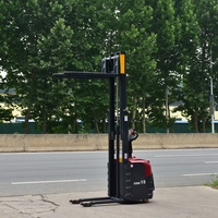 Chariot élévateur électrique 48V avec déplaceur latéral électrique, batterie au plomb-acide, pneus pleins pour la manutention en entrepôt