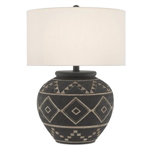 Lampe de table moderne en rotin tressé en forme de champignon, style côtier |   Éclairage Sculptural Biologique pour la Décoration d'Hôtels et de Maisons - Product Image 6