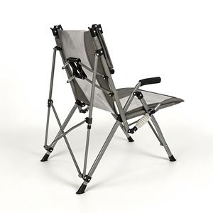 Heavy-Duty <b>Portable</b> Camping <b>Chair</b> with Steel Frame Oxford Fabric Foldable for Outdoor Leisure - Product Image 2