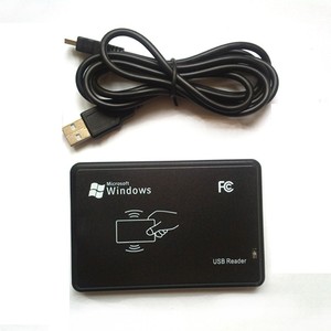 Usb 125Khz 13.56mhz rfd nfc निकटता आईडी कार्ड कीफॉब रीडर एब्स सामग्री ड्राइवर प्लग और प्ले - Product Image 2
