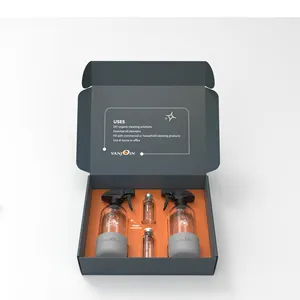 Distributeur de <span class=keywords><strong>savon</strong></span> en verre transparent rechargeable pour les mains, lot de 2, 16 oz, <span class=keywords><strong>d</strong></span>ésinfectant pour la maison, étanche, coloris chromés, pièces - Product Image 1