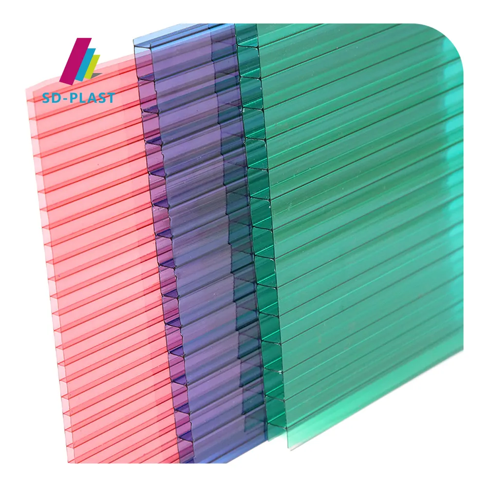 Alta qualità colori di protezione solare in policarbonato foglio di copertura in policarbonato trasparente foglio di formatura sottovuoto