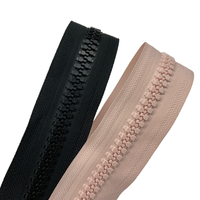 Vente en gros 10 #   Fermeture éclair double glissière en résine à dents géantes pour tentes et bagages