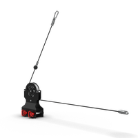 Aksesoris Rig Gym Profesional QLI QPCA12, Kabel Pulley Baja yang Nyaman dan Dapat Disesuaikan, Tugas Berat, Langsung dari Pabrik Vietnam