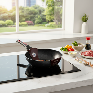 COOLIVING Wokpan 30cm Cooking <b>Pan</b> Frying <b>Pan</b> <b>INDUCTION</b> Eco Friendly Cooker Non Stick Coating Aluminum Made in Korea Korea <b>Pan</b> - Product Image 3