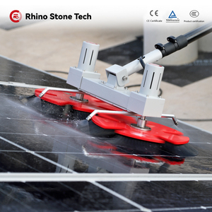 Cepillo de Limpieza Solar con Doble Disco y Pulverización de <span class=keywords><strong>Agua</strong></span>, con Batería de Litio y Panel Fotovoltaico, Herramienta de <span class=keywords><strong>Mantenimiento</strong></span> para Energía Solar - Product Image 4