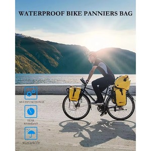 Sac de selle de vélo le plus vendu, pochette sous selle, accessoires de cyclisme, sac de vélo étanche avec porte-bouteille - Product Image 5
