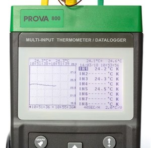 <span class=keywords><strong>TES</strong></span> PROVA-800/PROVA-830 Thermomètre/enregistreur 8 canaux - Product Image 1