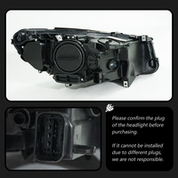 Conjunto de Faros LED para BMW Serie 5 GT F07, Luces de Circulación Diurna, Señal de Giro, Lente de Proyector Doble, 2010-2017, Conexión Plug and Play