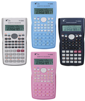 Calculatrice scientifique électronique 82 MS équipée d'une pile bouton et d'un matériau plastique pour un usage professionnel et scolaire