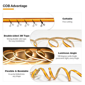 Bande LED COB flexible à découpe libre 3000K 4000K 6500K 24v 528leds/m, étanche et non étanche pour l'intérieur - Product Image 5