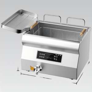 <span class=keywords><strong>Friteuse</strong></span> à induction industrielle avec affichage numérique et température constante pour <span class=keywords><strong>friteuse</strong></span> et plancha commerciales - Product Image 5