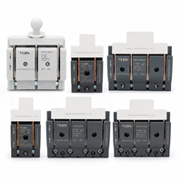 Interrupteur à couteaux industriel YIJIN/OEM HK18-125/3 AC 400V 3P 125A ~63A avec interverrouillage de sécurité, en cuivre/plastique, pour applications photovoltaïques (PV) - Vente directe usine