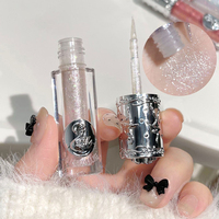 Vente chaude Liquide Fard À Paupières En Gros Glitter Fard À Paupières Liquide Ombre À Paupières Liquide De Luxe Eyeliner Quik-séchage Maquillage Des Yeux Femmes